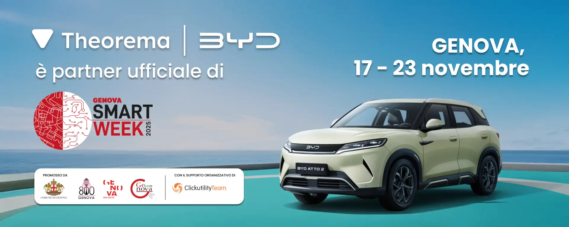 Immagine News Theorema alla Smart Week di Genova: Un Anno e Mezzo di Innovazione con BYD